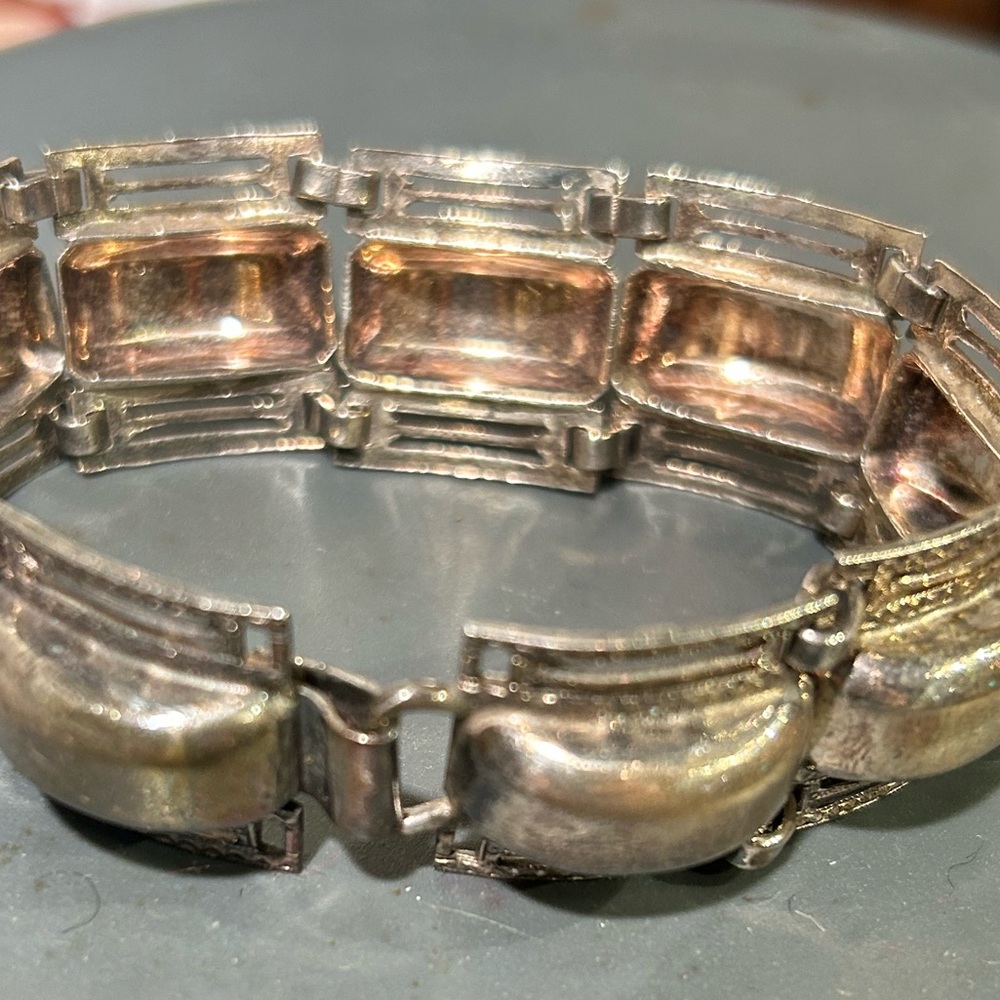 Vintage sterling silver bracket